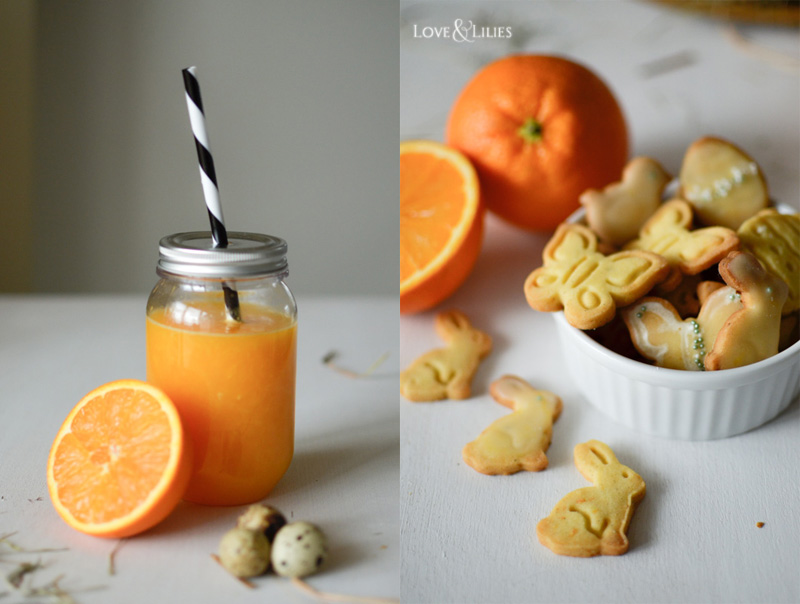 LoveAndLilies.de // Frisch gepresster Orangensaft und Orangen-Butter-Plätzchen 