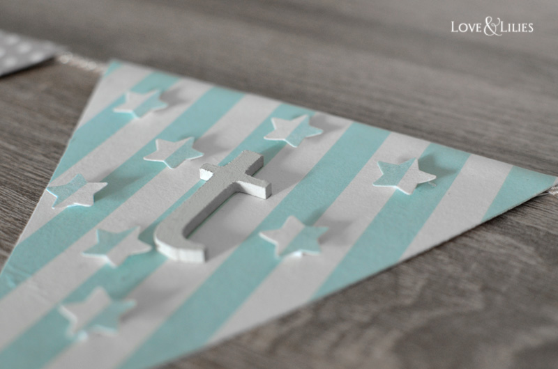 Wimpelkette selbst gemacht. diy mit vorlage zum download