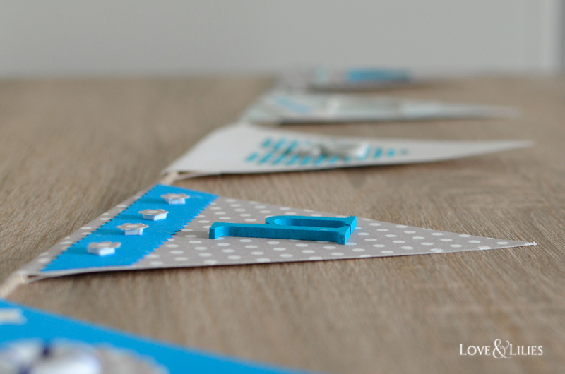 Wimpelkette selbst gemacht. diy mit vorlage zum download