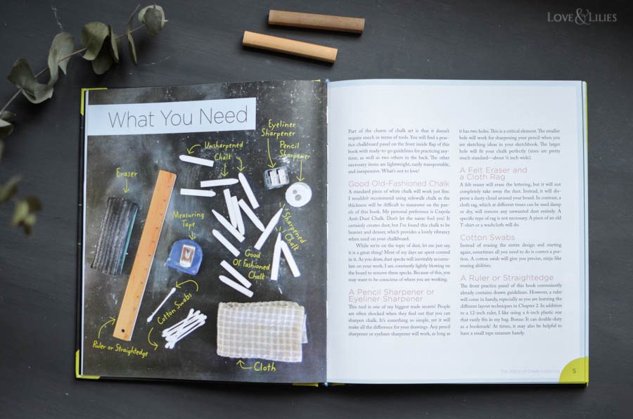 LoveAndLilies.de | The Complete Book of Chalk Lettering von Valerie McKeehan - ein tolles Buch für alle Handlettering und Chalkboard Fans