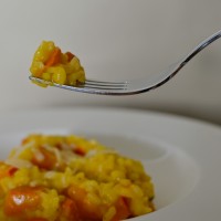 Kürbis Risotto