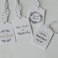 LoveAndLilies.de // Freebie Geschenkanhänger Tags zum Muttertag